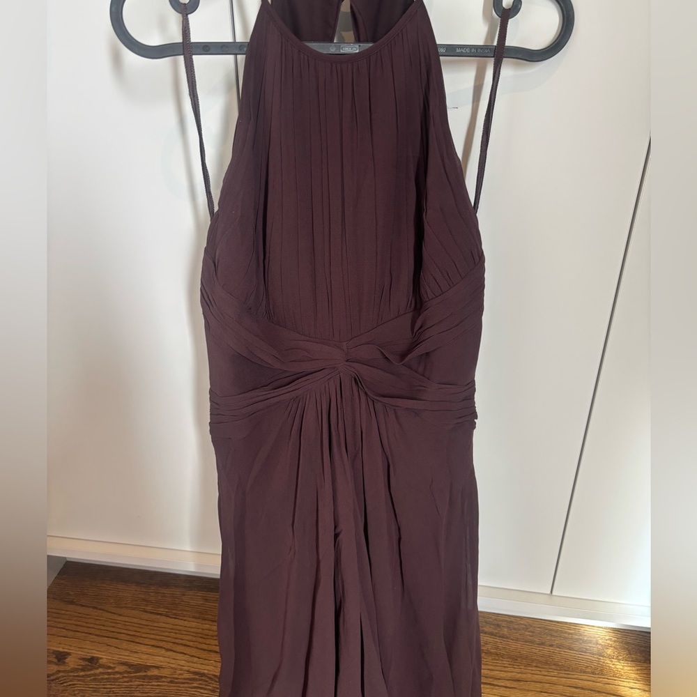 Silk chiffon cocktail dress
